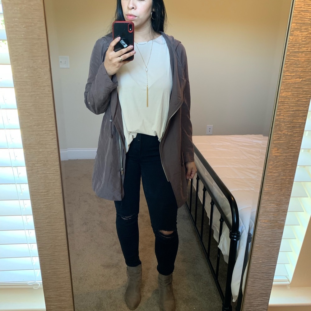 Faux Cargo Jacket